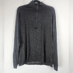 Lululemon Metal Vent Tech 1/4 Zip Pullover Sweatshirt Size XL.
